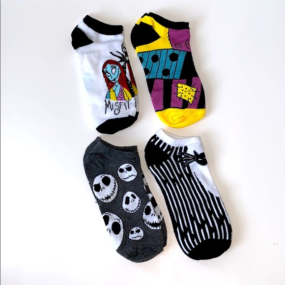 Disney Accessories - Nightmare Before Christmas No Show Socks